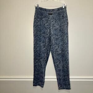 Zubaz DALLAS COWBOYS Snake Print Pants Star Logo Blue Silver White Size L/XL
